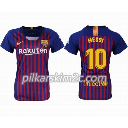 Koszulka FC Barcelona MESSI 10 Kobiet Główna 2018-2019 - Koszulki Piłkarskie